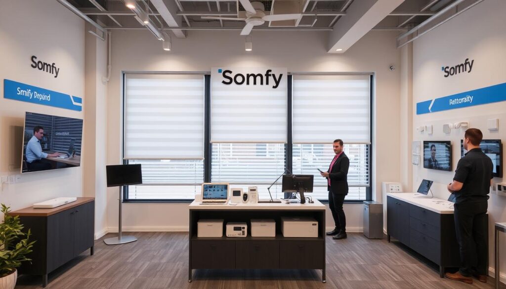 Showroom Magdalena24.pl z produktami Somfy automatyka Smart Home Showroom Magdalena24.pl z produktami Somfy automatyka Smart Home